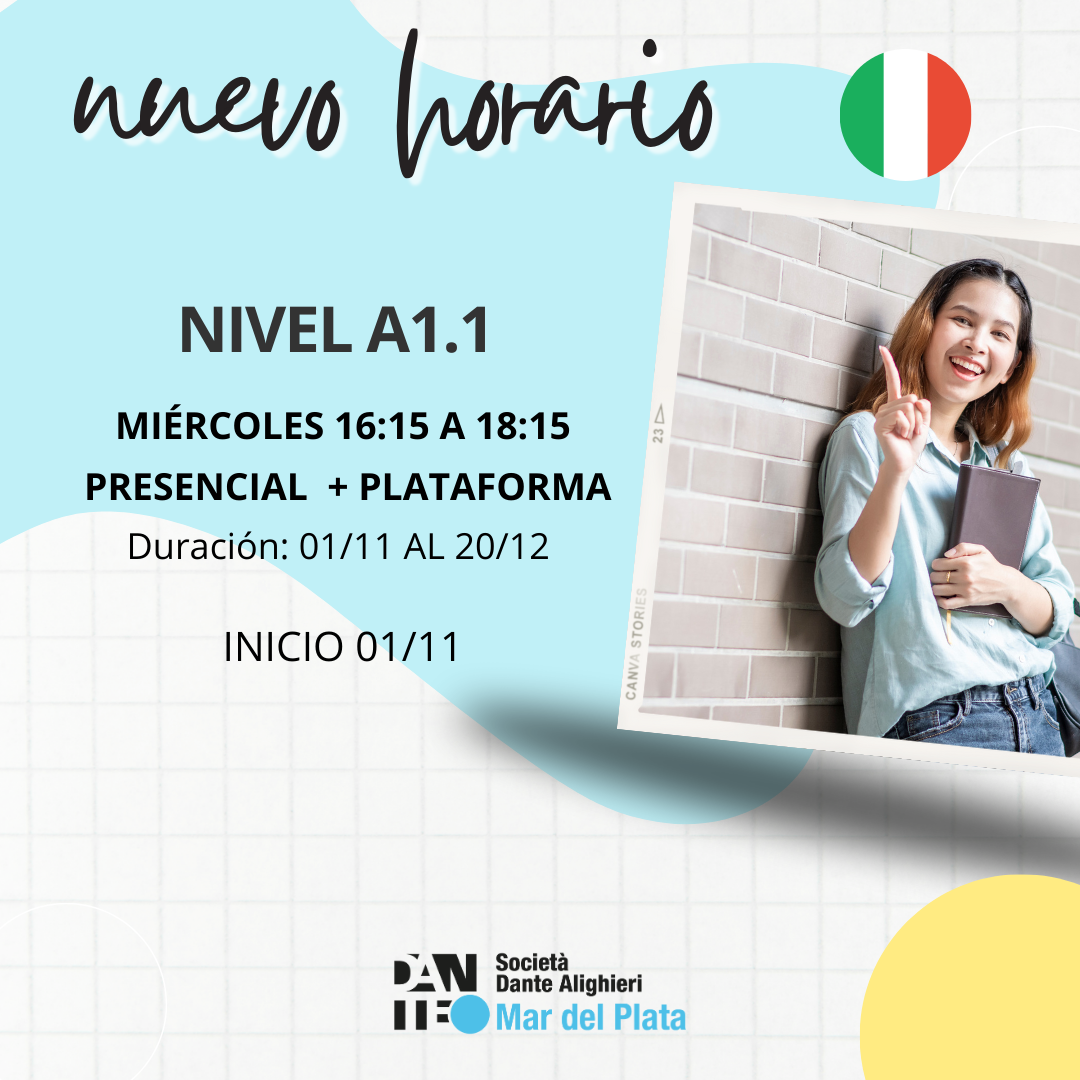 📢𝗡𝗨𝗘𝗩𝗢 𝗖𝗨𝗥𝗦𝗢 𝗔𝟭.𝟭